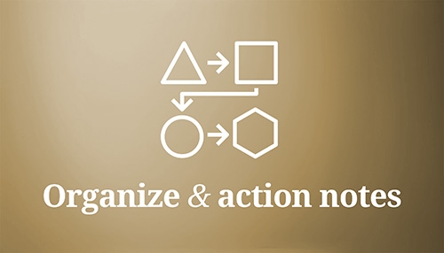 Financial Advisors, organize your meeting notes and create tasks or workflows in your Redtail, Wealthbox or Salesforce CRM